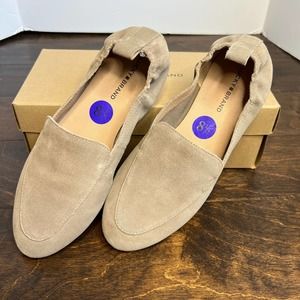 Lucky Brand Morissie Loafer Suede Size 8 1/2 M